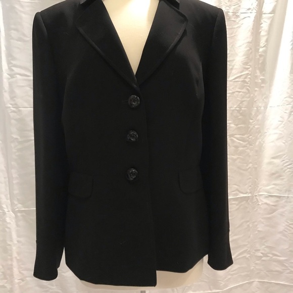 Tahari Black Blazer - Picture 1 of 6